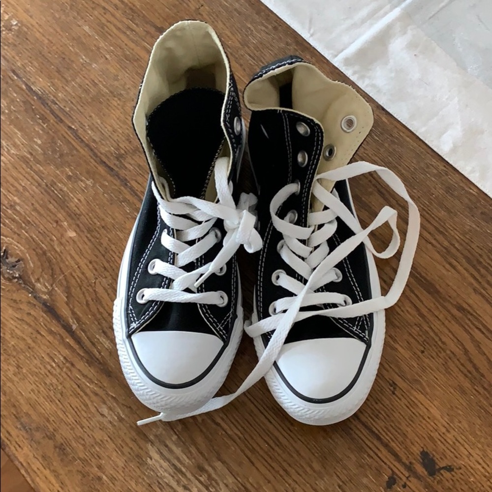 Brand new high top converse